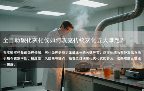 全自动碳化灰化仪如何攻克传统灰化五大难题？