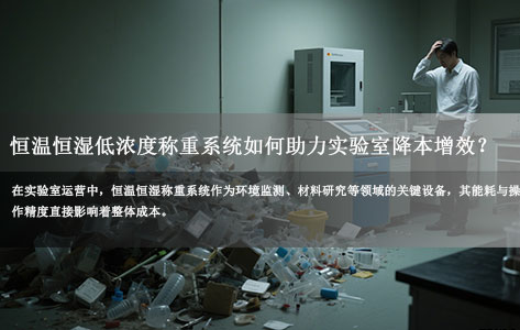 精准控温控湿：恒温恒湿低浓度称重系统如何助力实验室降本增效？
