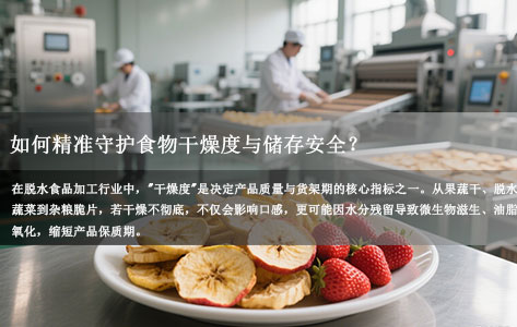 全自动恒温恒湿称重系统品牌：某脱水食品企业实验室如何通过恒重检测技术确保产品储存稳定性？