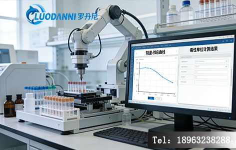 Microtox生物毒性分析仪数据处理系统与剂量-效应关系曲线