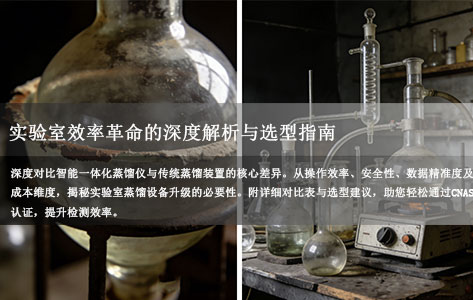 智能一体化蒸馏仪VS传统蒸馏装置：实验室效率革命的深度解析与选型指南