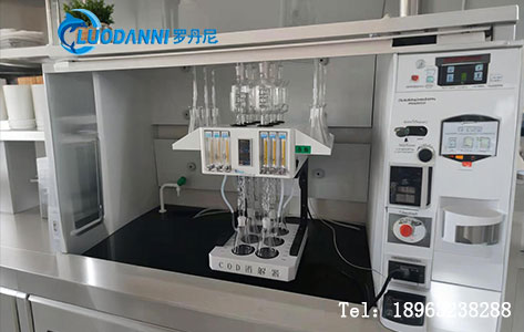 四川某地污水处理厂应用高氯废水智能COD回流消解仪：实时监控指导工艺调整，实现COD快速降解