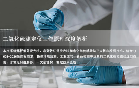 二氧化硫测定仪工作原理是什么？
