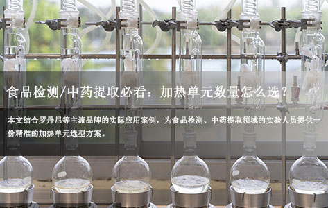 食品检测/中药提取必看：加热单元数量怎么选？智能水浴冷凝回流提取仪6位/12位/定制款选型指南