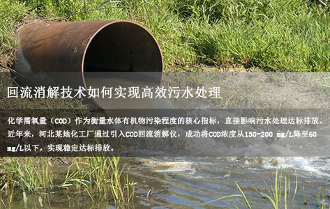 河北某地石油化工COD回流消解仪使用达标排放实例解析,COD快速消解方法如何实现高效污水处理？