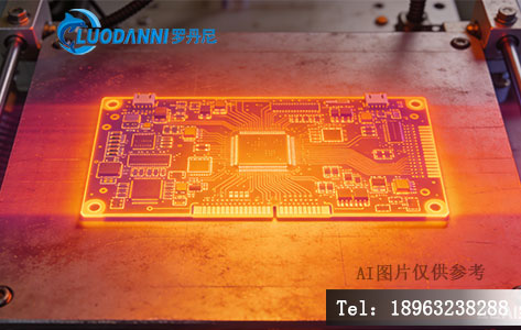 PCB板预热专用高温加热台温度均匀性热成像图