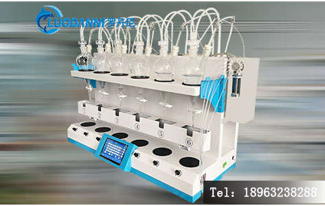 全自动液液萃取仪操作界面 HJ503挥发酚检测标准设置