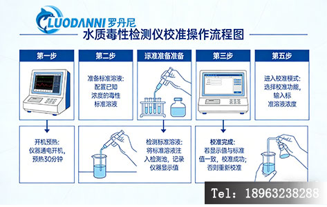 水质毒性检测仪校准步骤