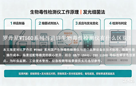 罗丹尼WT560系列与进口生物毒性检测仪有什么区别？分别适合什么场景？