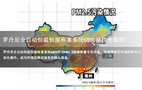 PM2.5滤膜称量精准方案：罗丹尼全自动恒温恒湿称重系统6800操作全流程！