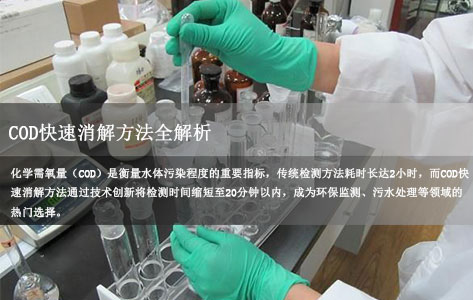 智能COD回流消解仪：COD快速消解方法全解析,高效检测技术步骤与实战技巧！
