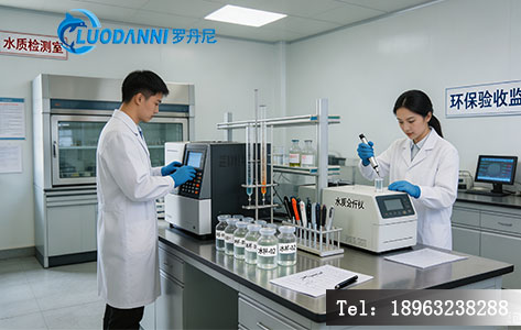 化工环保验收实验室水质检测工作场景图