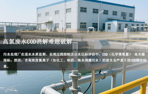 一种高氯废水cod消解回流装置消解难题破解：高效回流装置在污水处理厂的应用实践