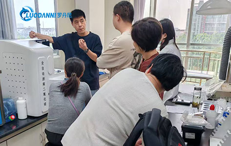 山东罗丹尼全自动游离二氧化硅前处理仪安装培训指导现场教学