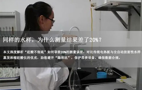 传统电热板vs全自动放射性水样蒸发浓缩赶酸仪：同样的水样，为什么测量结果差了20%？-1