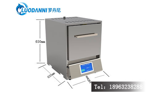 碳化灰化一体炉加热结构与热风循环原理图。