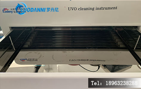 腔体内部臭氧浓度检测布点示意图 + 外壳紫外线泄漏检测点位标注，直观展示检测逻辑