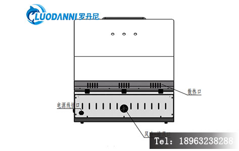 紫外臭氧清洗机工作原理示意图