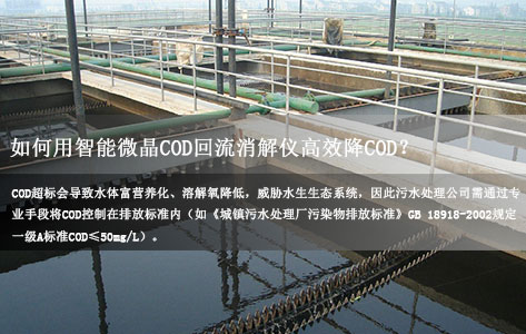 污水处理厂如何用智能微晶COD回流消解仪高效降COD？技术原理+实操案例全解析