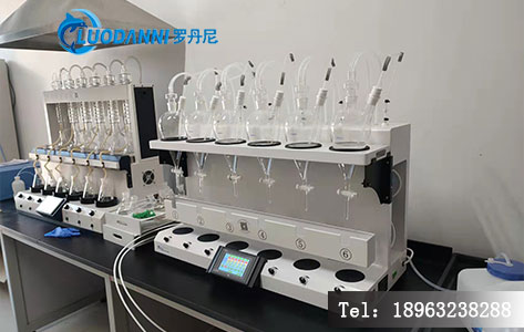 6 通道智能液液萃取仪结构