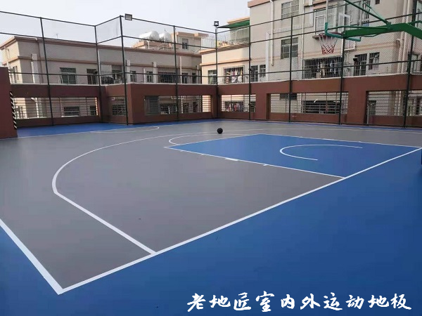 民乐大厦楼顶篮球场