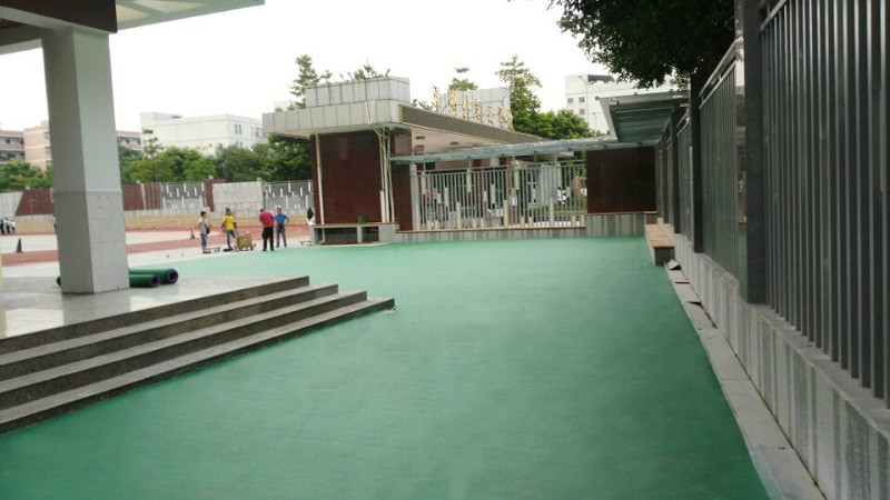 平湖某学校室外运动场