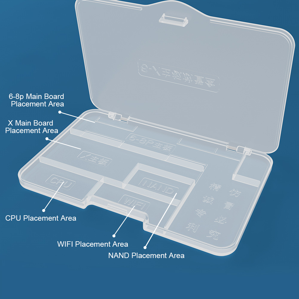 JC storage box - motherboard storage suitable for AP IPH 6G-XS Max