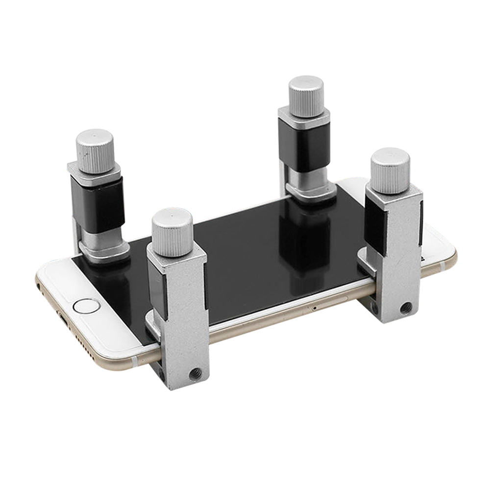 Universal Adjustable Metal Phone LCD Fixture Clamp 4 PCS set.