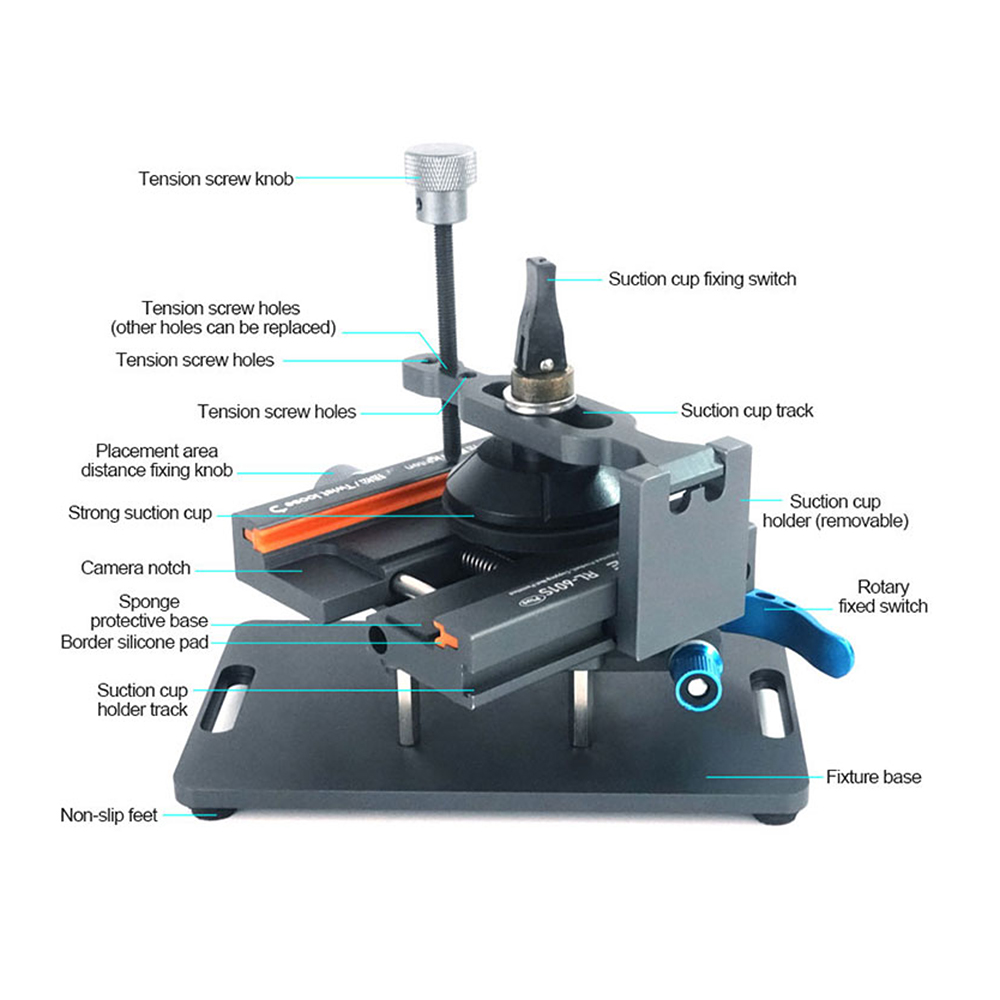 RELIFE RL-601S Plus Fixture - Multifunctional Screen Removal and Rotation