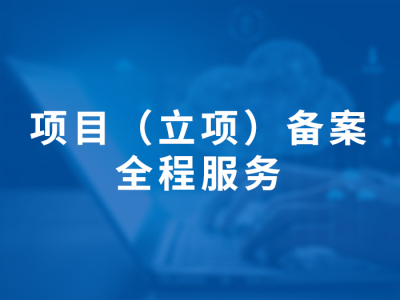 投资项目备案全程陪跑协办