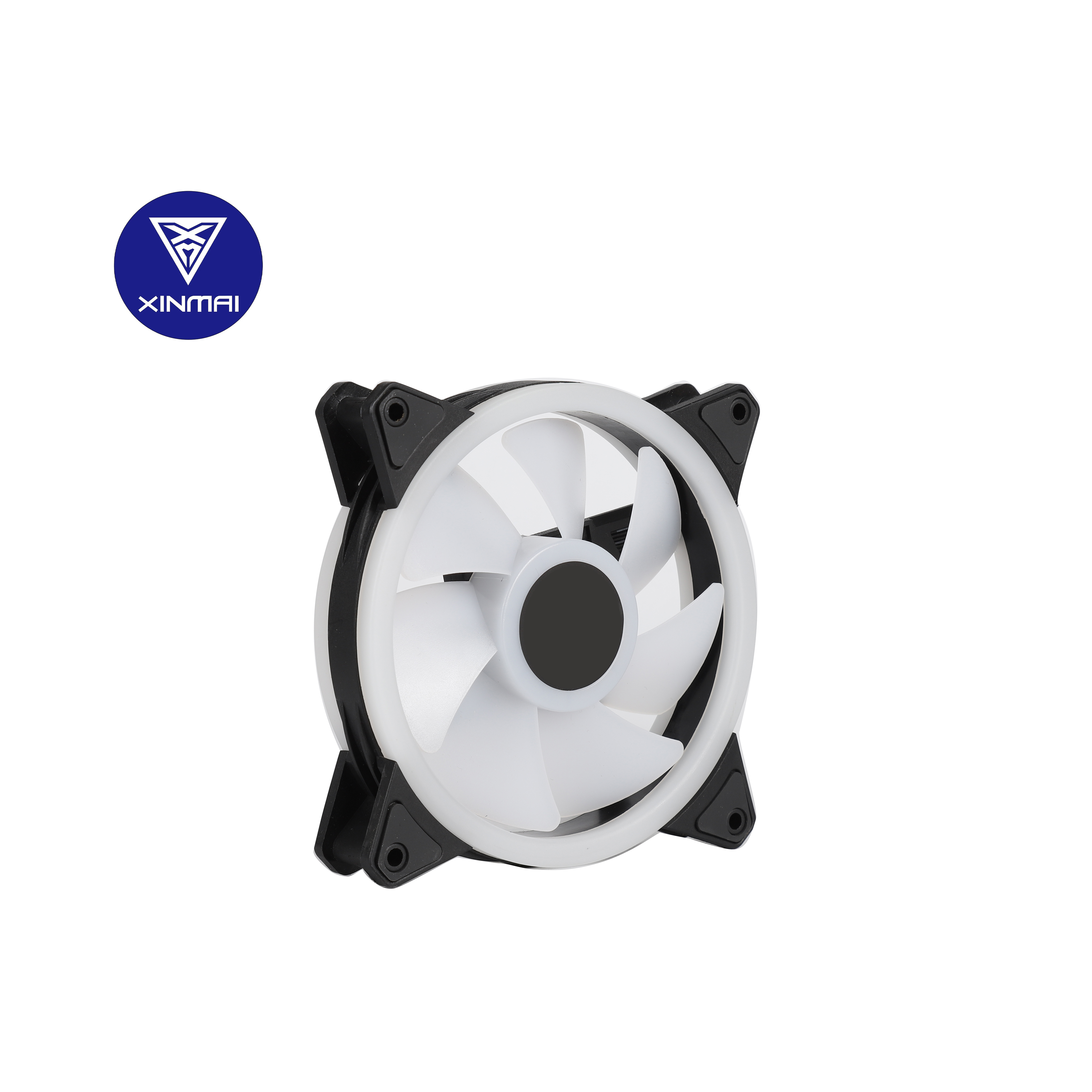 Dual aperture fan
