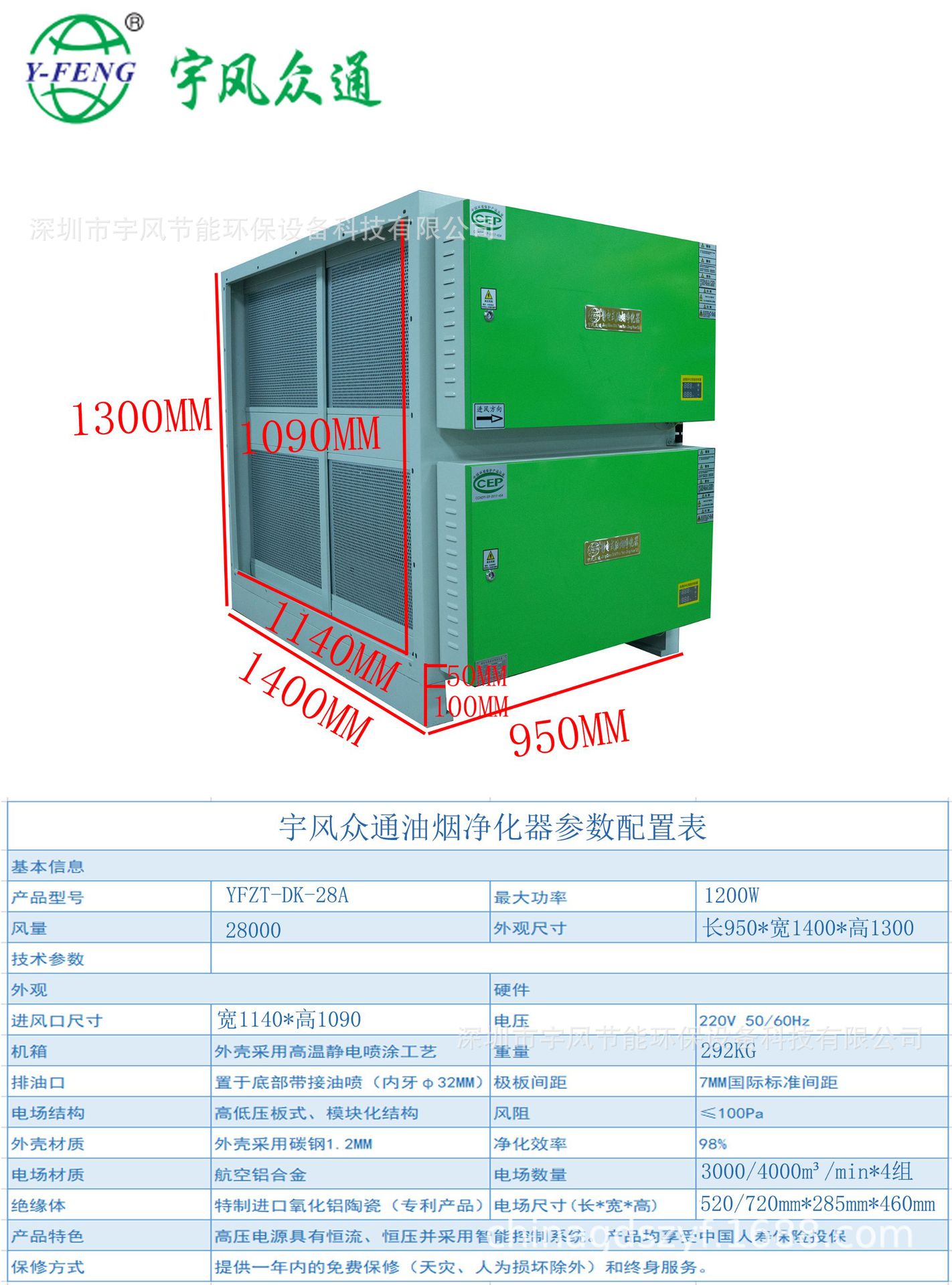 28000风量净化器