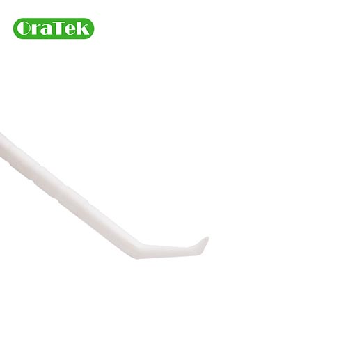 Angled Plastic Toothpick 80Pcs Per Canister