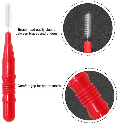 Interdental Brush Toothpick Pp Handle