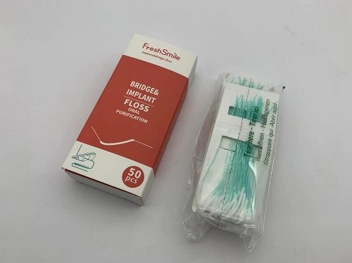 Bridge & Implant Floss For Oral Purification