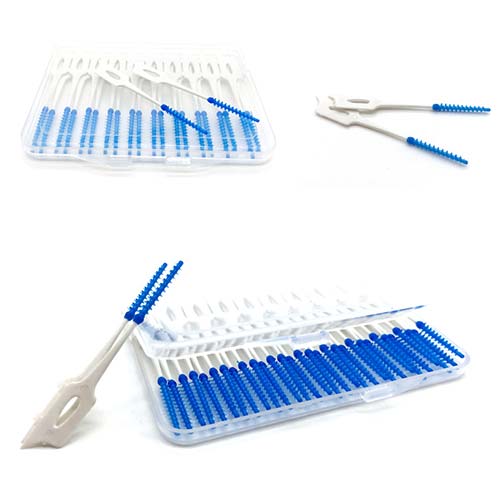 Tpe Rubber Soft Interdental Picks Food Grade Ps