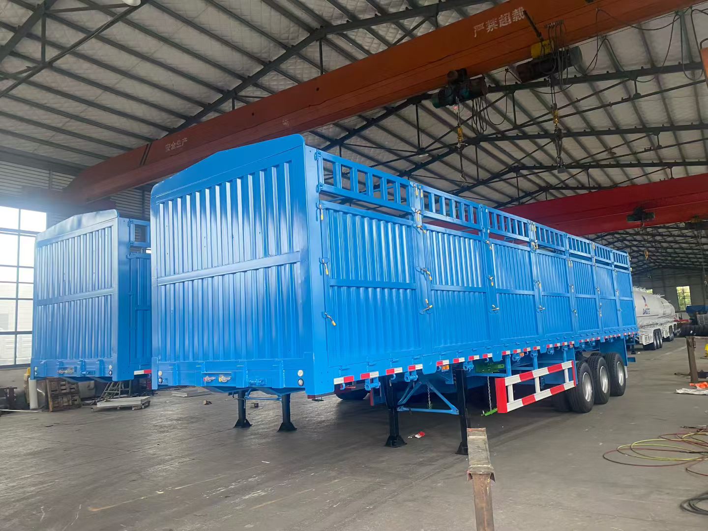 stake semitrailer