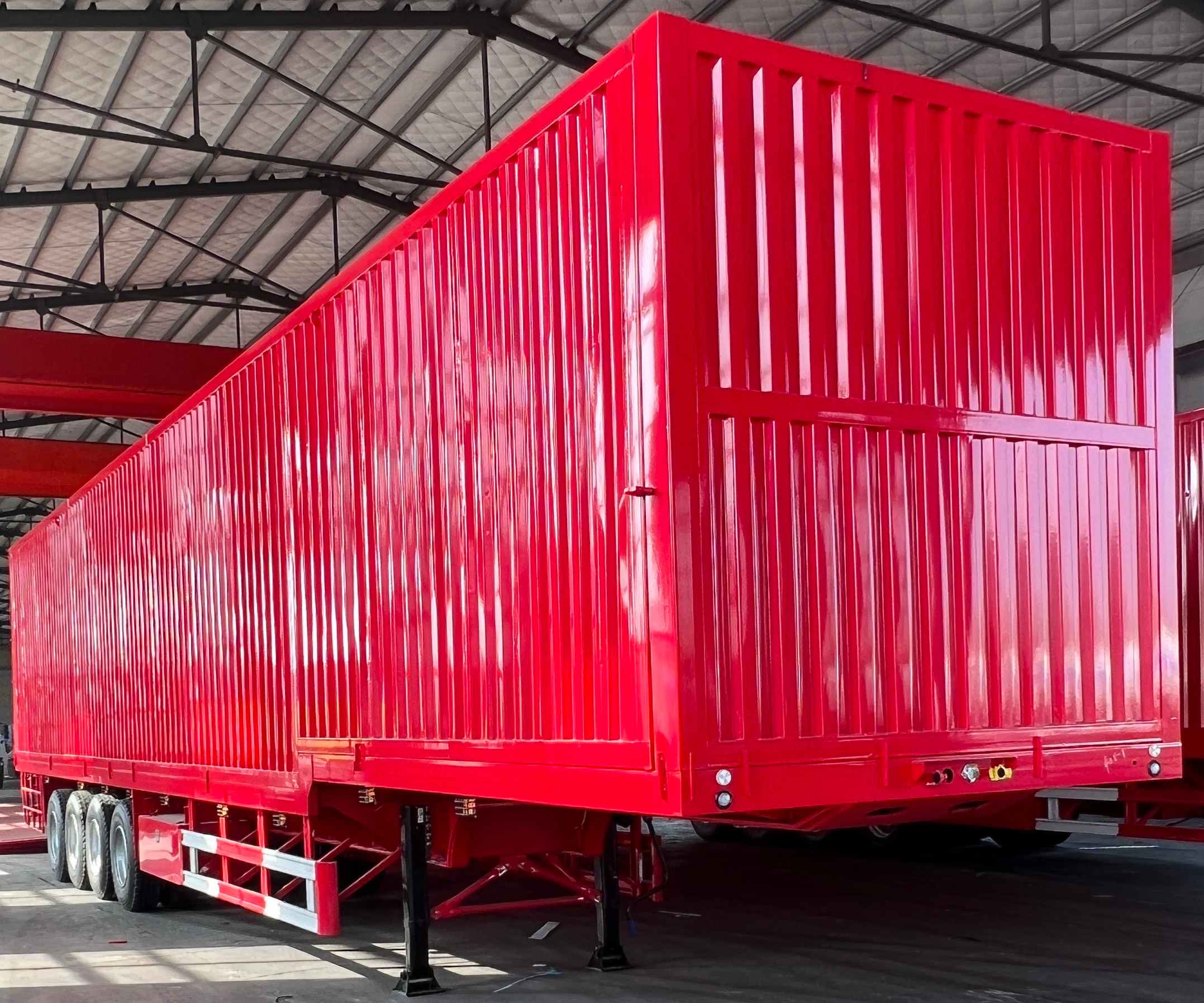 van type semitrailer