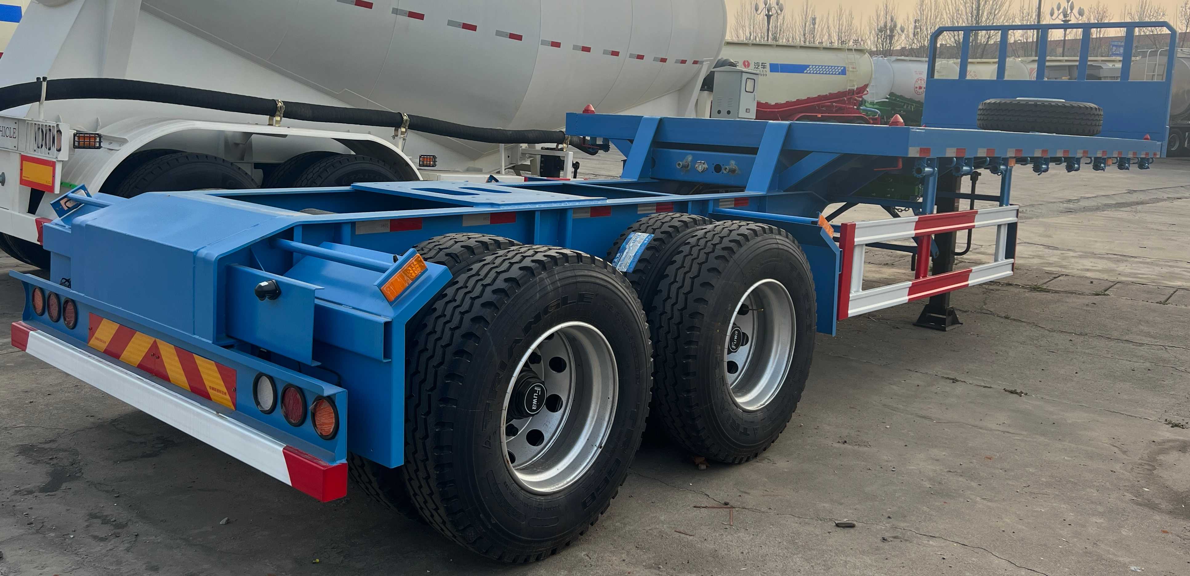 Connect flat semitrailer