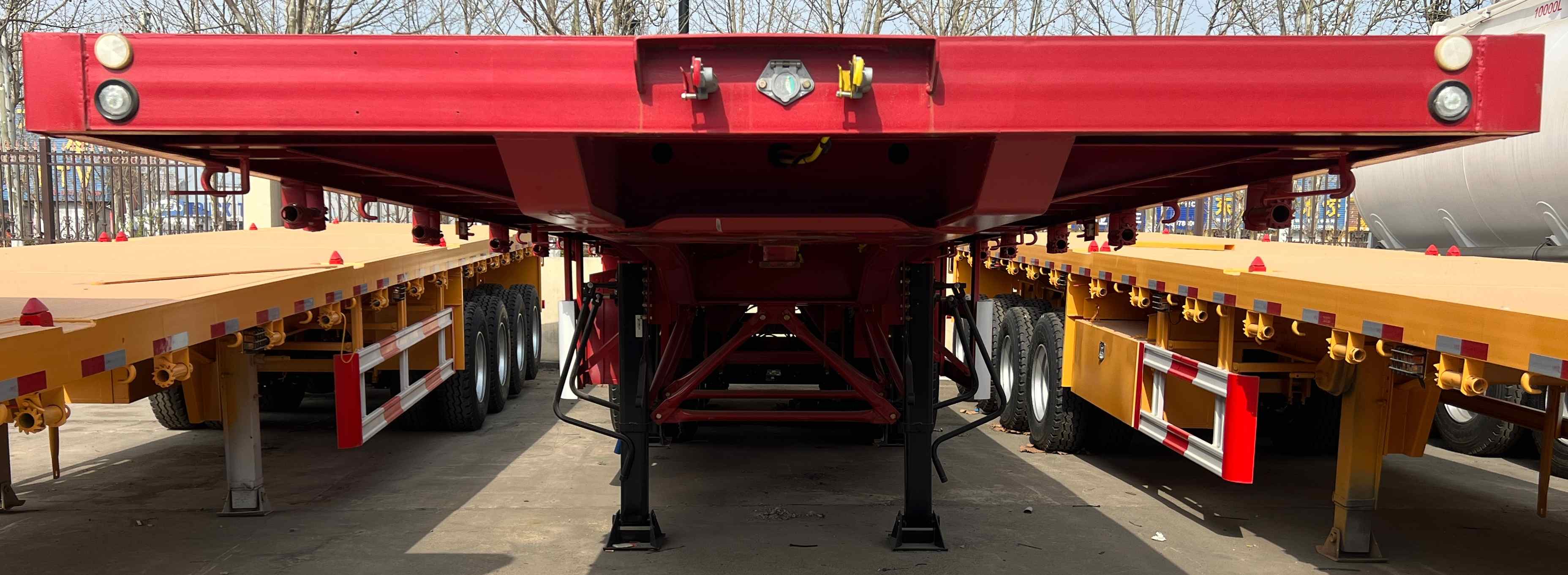 flat bed semitrailer