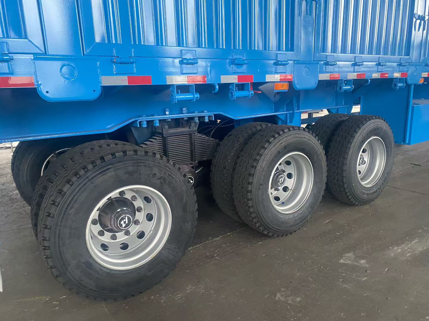 stake semitrailer