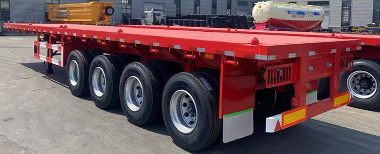 Flatbed semitrailer