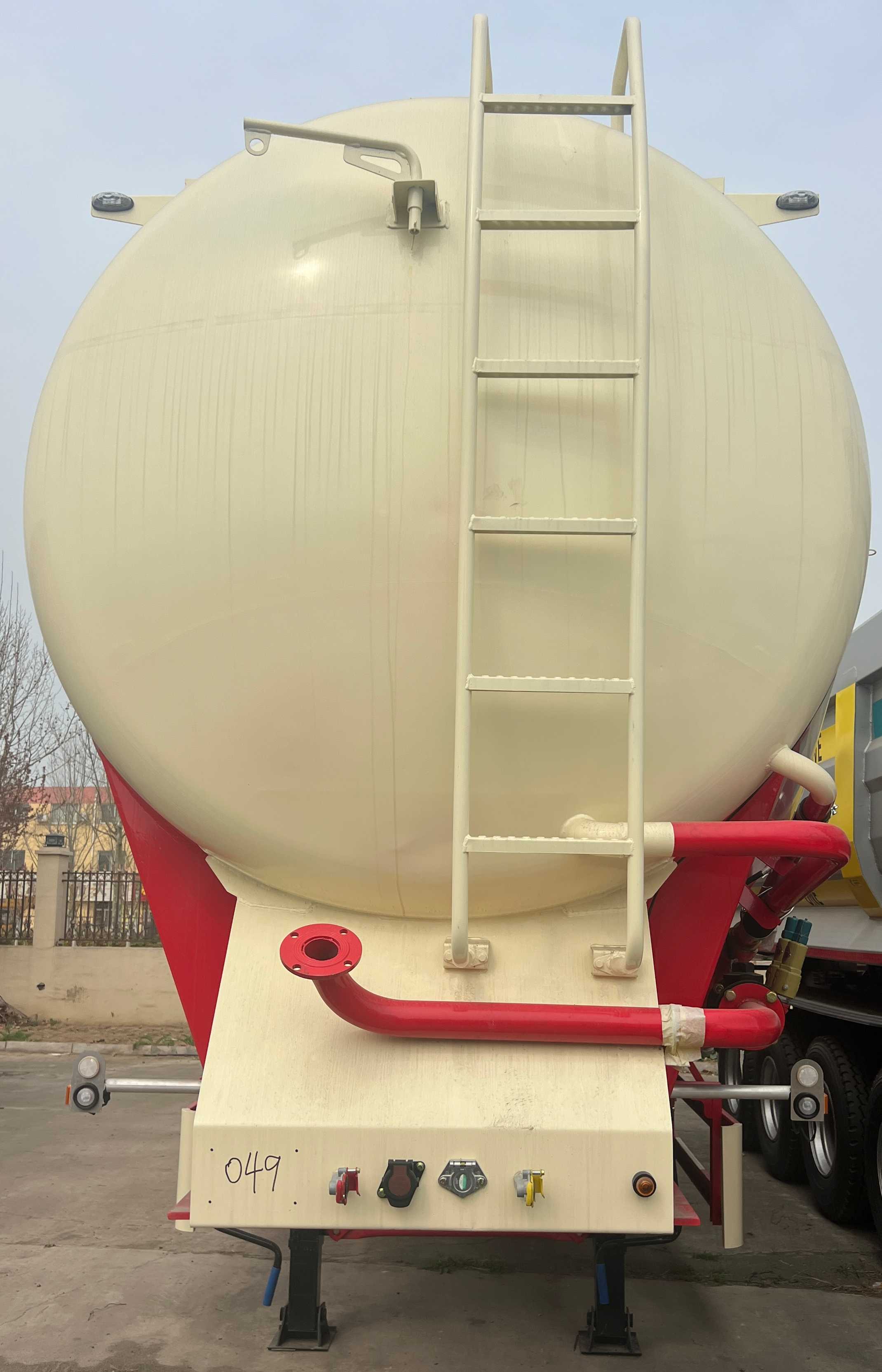 powder material semitrailer