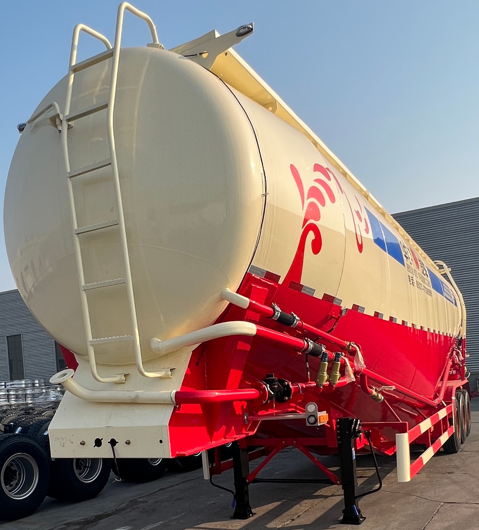 powder materia semitrailer