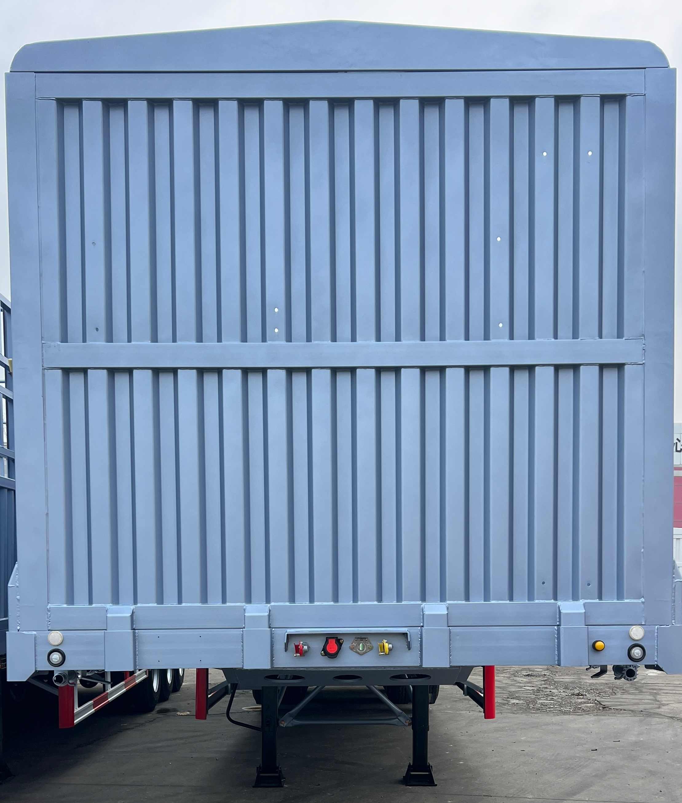 Stake semitrailer