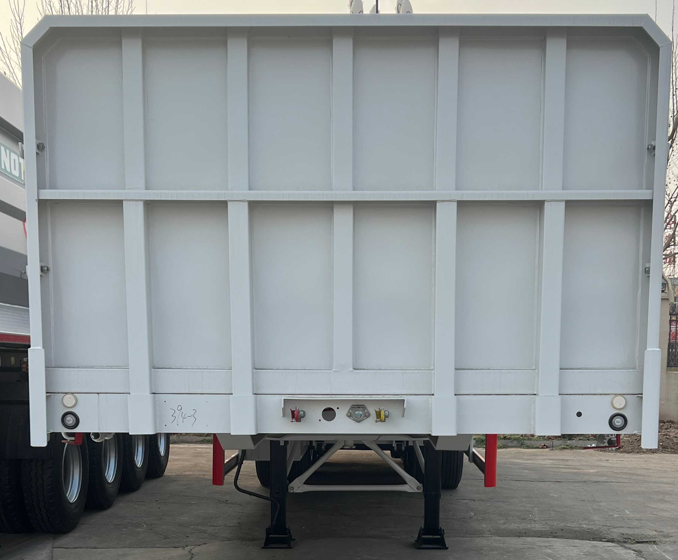 stake semitrailer