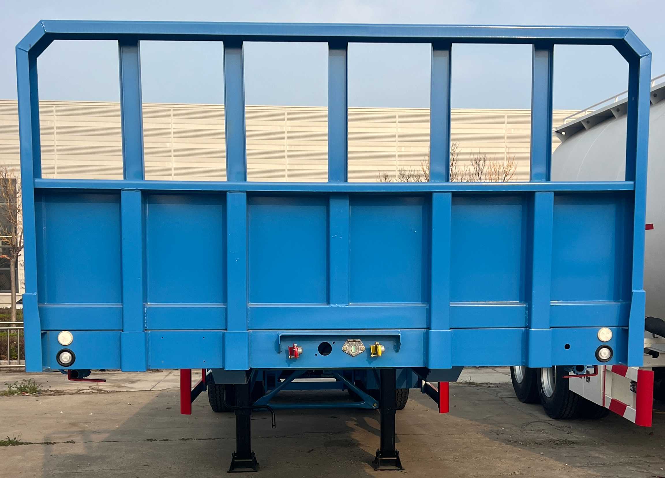 Connect flat semitrailer
