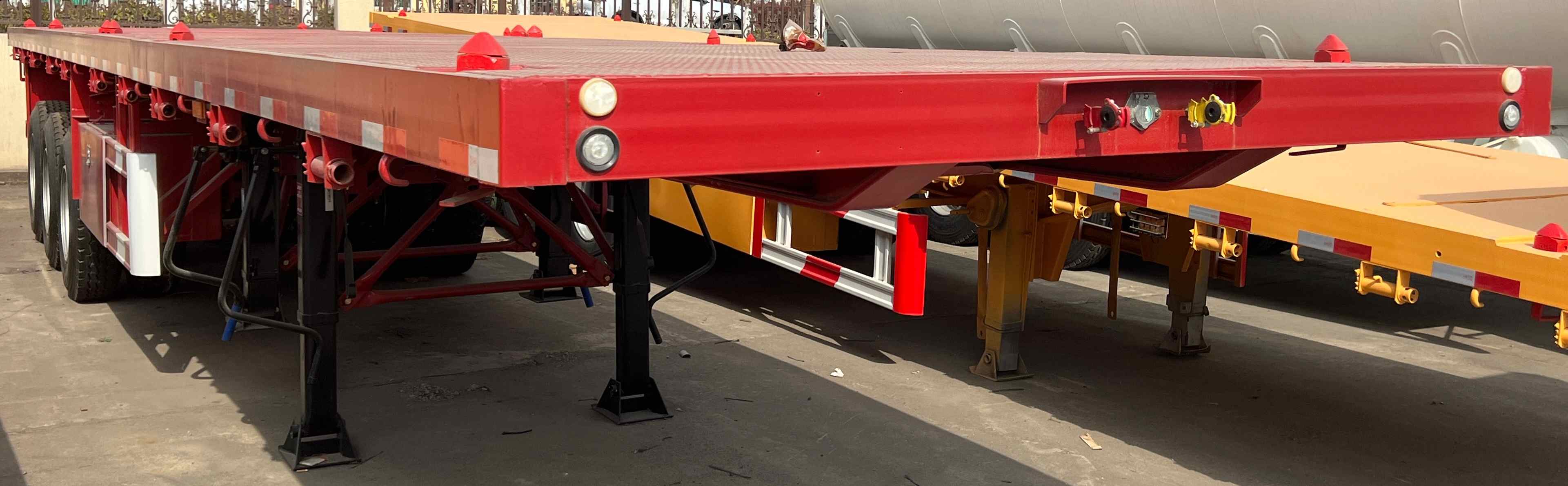 flat bed semitrailer