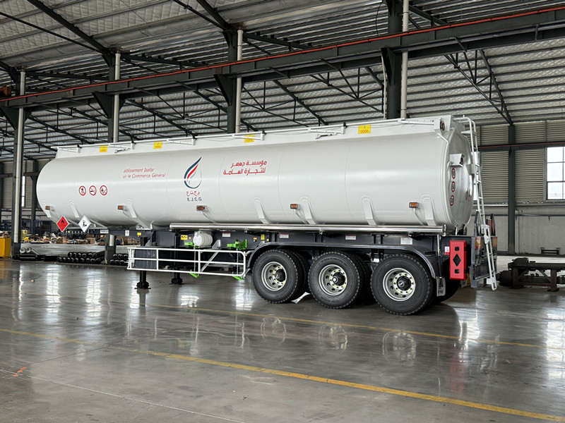 3 axles fuel tanker semi trailer