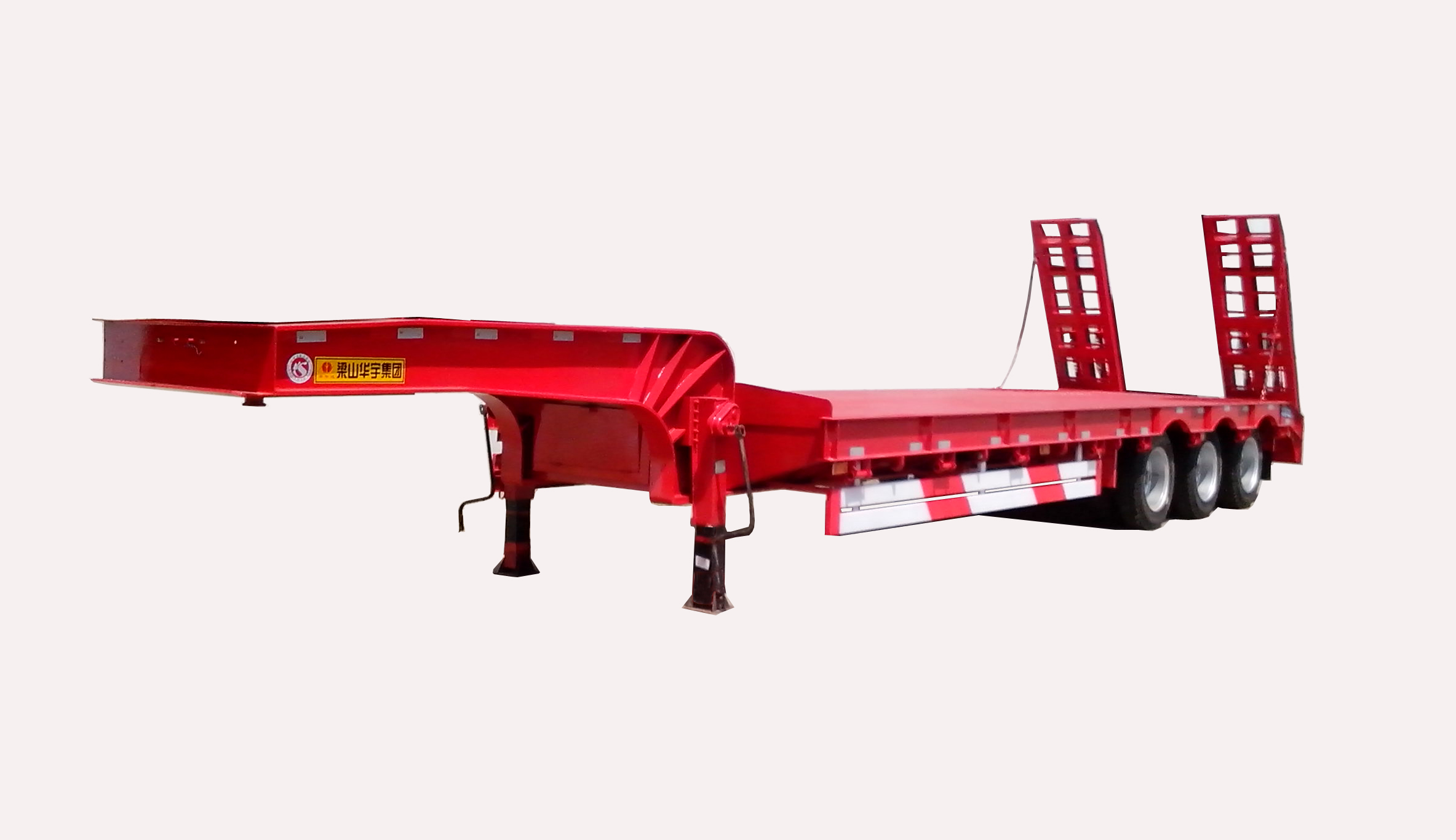 Low bed semi trailer